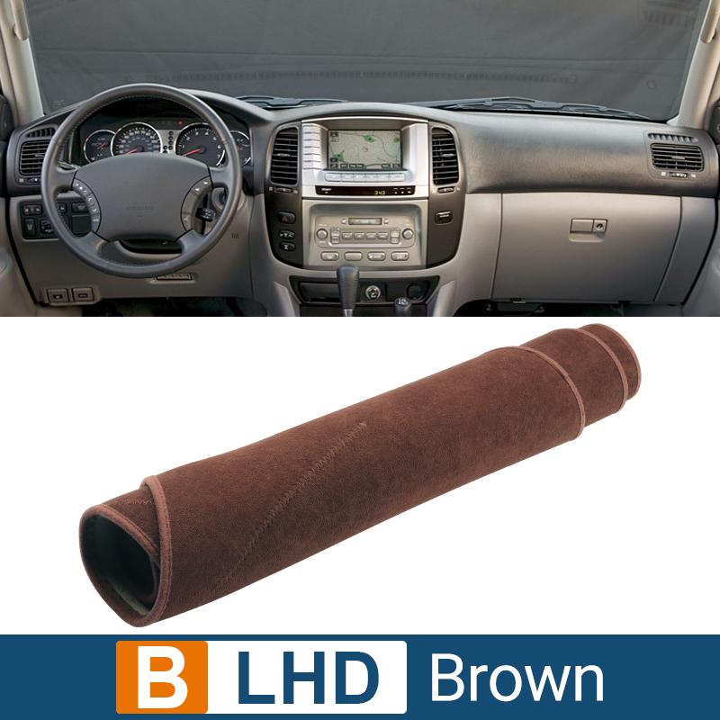 For Toyota Land Cruiser 100 LC100 1998-2003 2004 2005 2006 2007 Car Dashboard Cover Mats Dash Board Sun Shade Pad Anti-UV Case