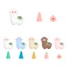 30PCS Sheep Like Knitting Needle Stopper Needle Point Protectors Needle Tip Stoppers for Hand Knitting Quilting Craft