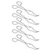 5Pcs Crucible Tongs Stainless Steel Clamp Pliers Holder for Metal Casting Gold Melting
