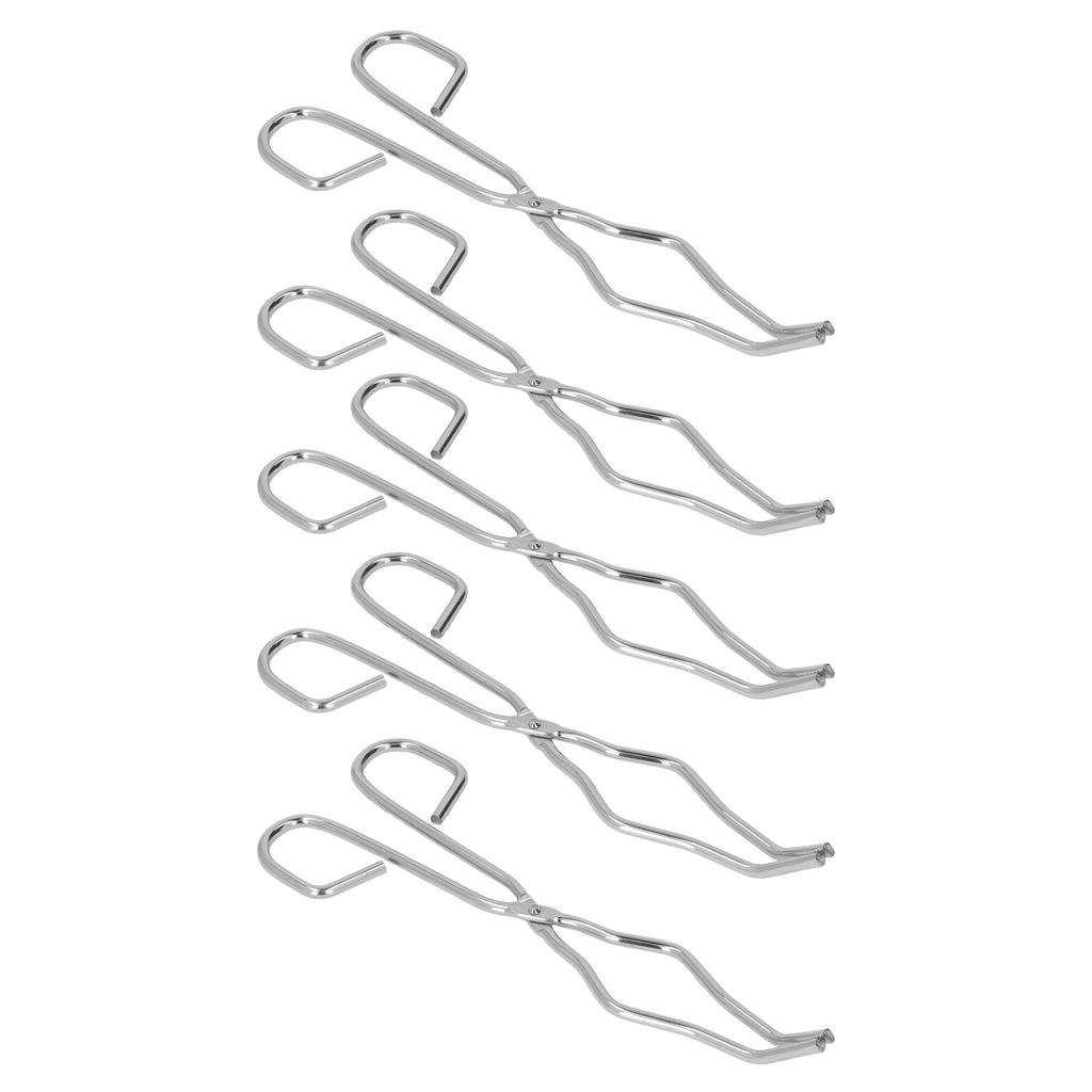 5 Buc. Clești Creuzet Oțel Inoxidabil Clește Suport pentru Turnare Metal Topire Aur