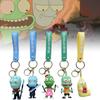 Creative Cartoon Alien Keychain Pvc Keyring For Fun Gift Ideas Unique Modern Art Style