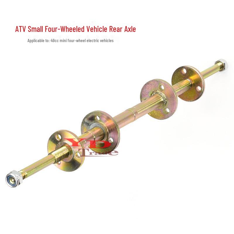 49cc ATV Mini Beach Buggy Rear Axle Sprocket Hub Flange Fixing Seat. Small Four-Wheeler Rear Axle