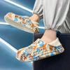Mode Winter Herren Slipper Baumwolle Cartoon Hausschuhe Zuhause Draußen Dicke Flache Plateau Pelz Rutschfest Plüsch Wasserdicht Slipper Outdoor Schuh