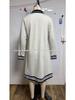 2026 Women's Casual Color Block Lapel Zipper Dress with Pockets