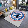 Hertha BSC Berlin Logo Carpet Suitable As a Non-slip Mat for the Living Room or Bedroom Sofa