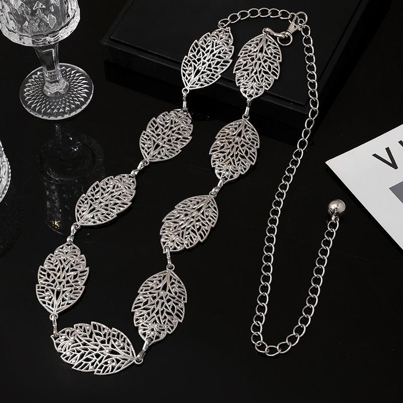 

Новая европейская и американская цепочка на талию женская высококлассная и универсальная геометрическая с ароматом маленького парфюма ремень большого бренда в ретро этническом стиле тонкий ремень