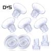 9Pcs/Set Breast Pump Caliber Converters Universal Perfect Fitting Caliber Converters for Easy And Safe Breastfeeding