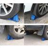 2Pcs Tire Anti-skid Stopper Wheel Chocks with Rope and Wheel Dock for Boat Trailer Travel Camper and RV Accessories