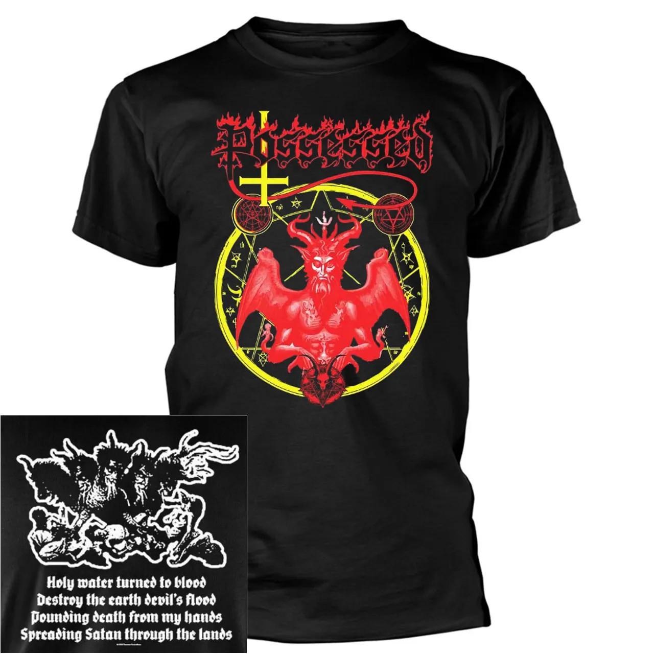 Possessed Red Devil Shirt Death Thrash Metal T-Shirt Official Band Merch XXL