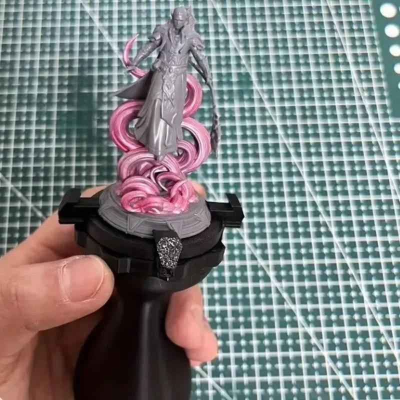 Miniature Painting Holder Stabilizer Handheld Painted Fixed Table Holder 3D Printed Model Paint Stand for Professional & Amateur