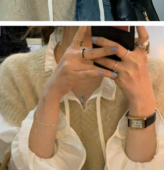 Women's Chiffon Loose-Fit Shirt, Korean Style - 2023 Spring/Autumn Collection