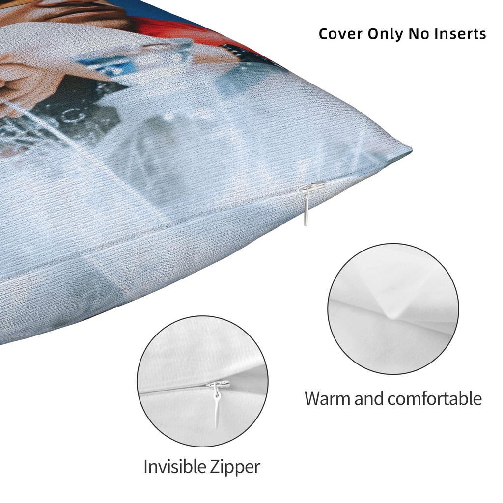 Rapper Plk Photo Pillowcases  Funny Pillow Case For Chair Sofa Home Decor Soft Pillow Cover