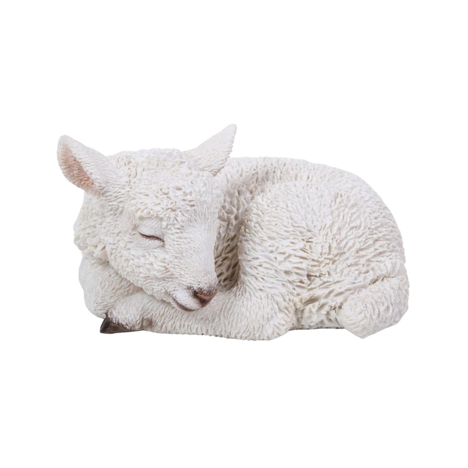 

Ubia Sleeping Sheep x x 5cm Doll Figurine Ornament Animal Garden Decoration Sheep H17069 Left-Facing 8.4 6.5