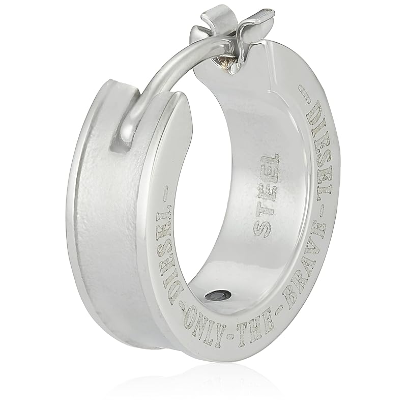

[Diesel] [diesel] unisex earrings DX131600DJW UNI silver 01
