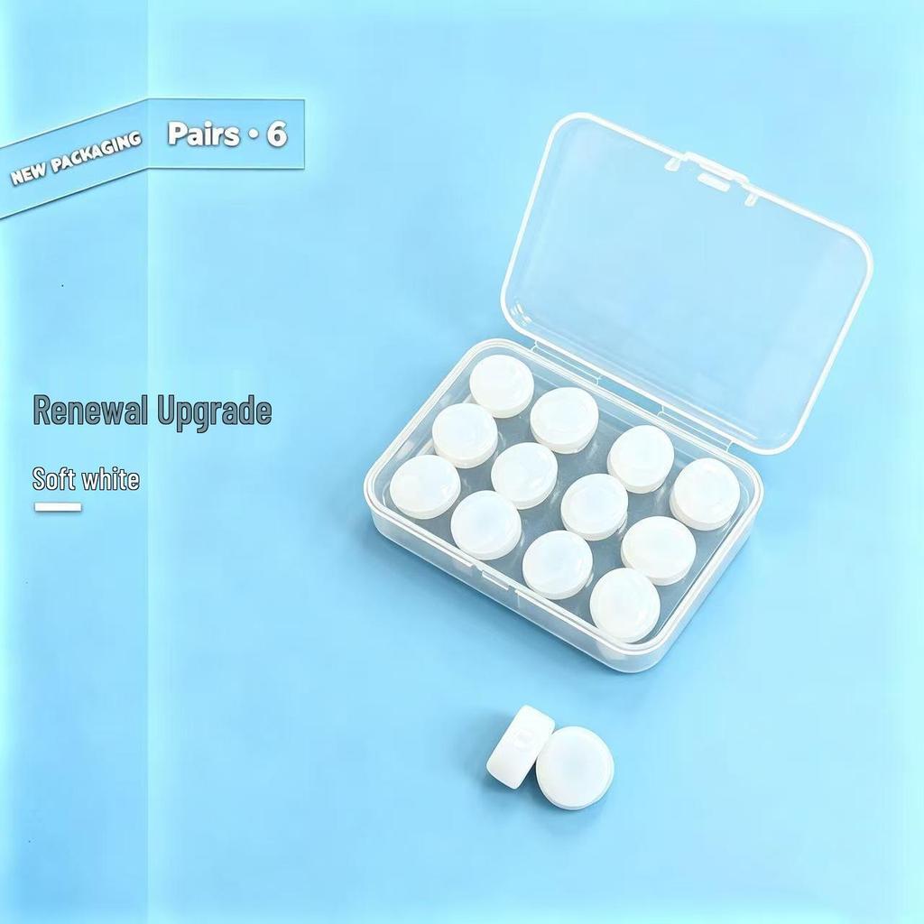 Multi-Purpose Silicone Earplugs: Waterproof Noise-Cancelling for Swimming, Sleeping, Studying, and Working.