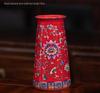 Antique Blue and White Chinese Porcelain Vase - European & American Handicraft for Flower Arrangements