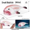 Solid Cross Water Drop Fish Simulation Toy Model - Bobo Sea Creature Ornament
