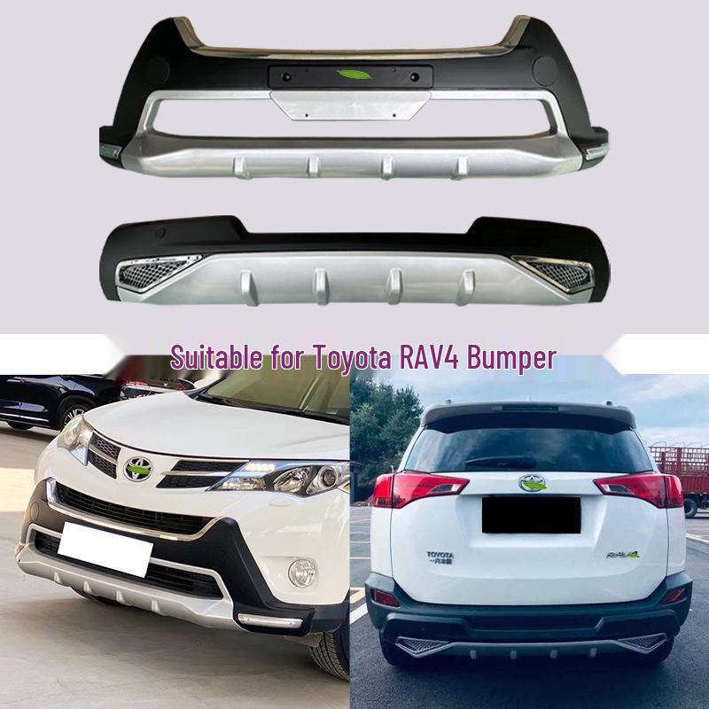 Kompatibel mit Toyota RAV4 Modellen von 2013-2015: Stoßstangen vorne und hinten.
