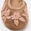Fashion Fashionable Versatile Women Flat Shoes 2025 Summer Embroidered Flower Lace-up Ballet Shoes Mary Jane Casual Mules Women Shoes