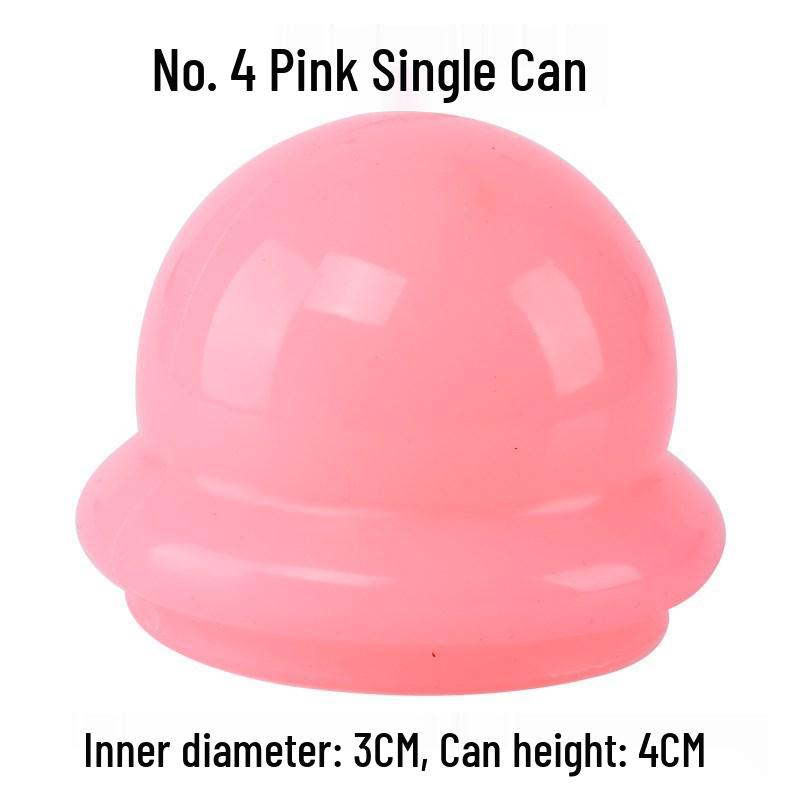 Silicone Facial Cupping Device for Moisture Absorption and Meridian Massage
