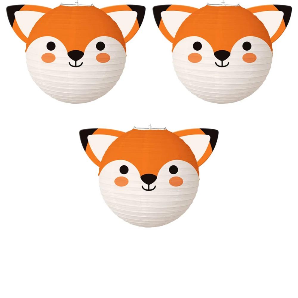 3Pcs Foldable Animal Birthday Lantern DIY Children Festival Lantern  Kindergarten