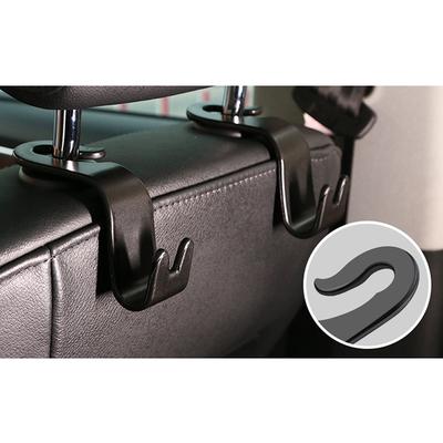 2 Stück Universal Auto Kopfstütze Rücksitz Haken 2 Stück Sitzhänger Fahrzeug Organizer Halter