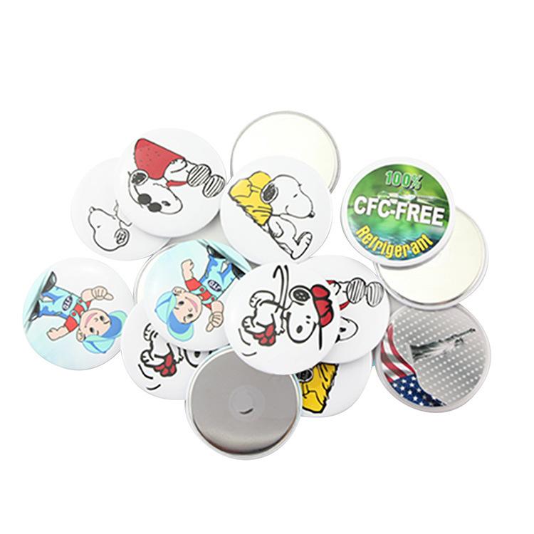 25/32/37/44/50/56/58/75mm Round Shape Fridge Magnets Badge Button for Kitchen Use/Custom Christmas Gifts