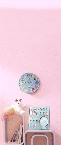 LADONNA Photo Frame Baby Silver Clock MB21-130-C