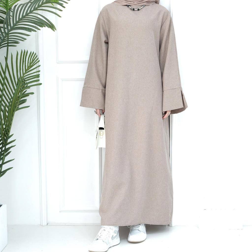 Elegant Plus Size Loose Dress Robe - 2024 Collection for Middle East and Turkey