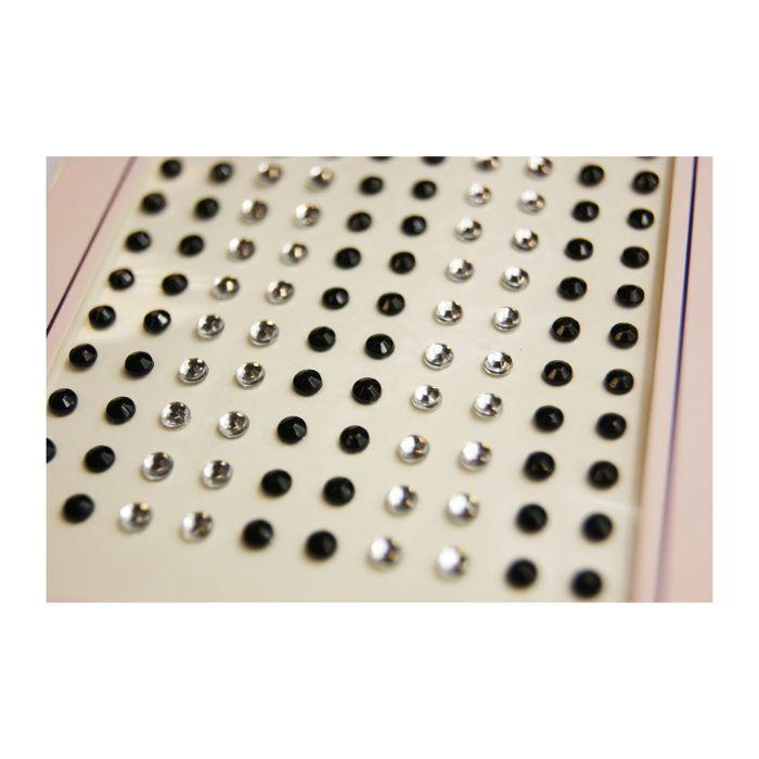 Rhinestone Stickers - Diamond - Black