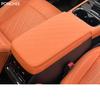 For Lynk & Co 08 EM-P 2023-2026 Armrest Compartment Cover Central Control Armrest Heightening Leather Protective Pad