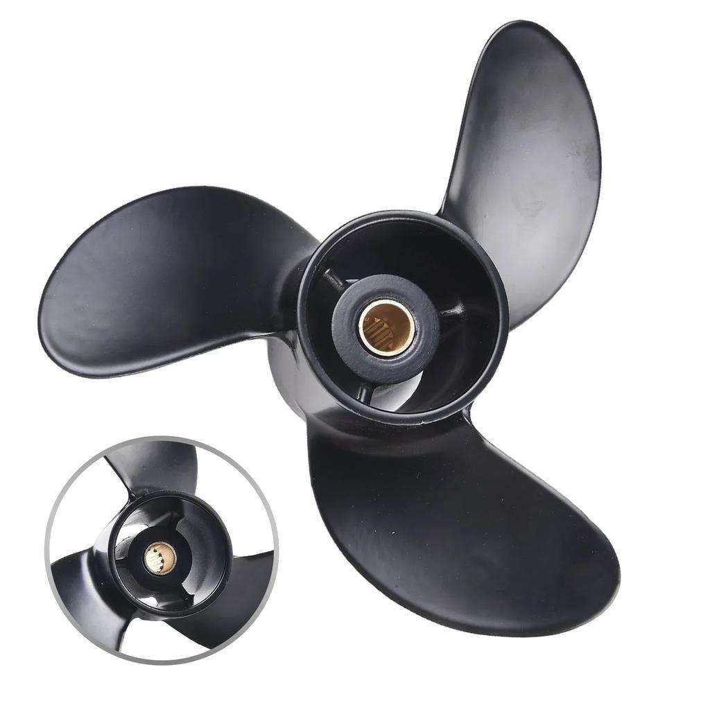 Boat Outboard Propeller For Mercury 2-Stroke 5 For Tohatsu 4-6 For 2-Stroke 6 For Hyfong 4-6 7.8 X 8