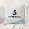 Brand Beneteau Cushion Cover Natural Linen Pillowcase Set AllinOne Decor Cushion Cover for Sofa Bedroom Chair