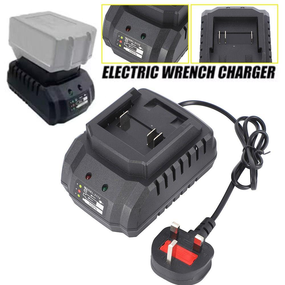 Ventilated Housing Battery Charger Dock 21V Power Tool Charger for Power Tools