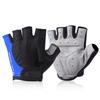 1 pár cyklistických rukavic s polovičními prsty prodyšné tlumící nárazy dámské pánské bezprsté cyklistické rukavice pro venkovní fitness