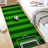 Tennis Court Pattern Runner Rug Sports Theme Absorbent Non-Slip Mat for Living Room Bedroom Hallway Home Decor Long Carpet