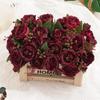 Artificial Flowers Silk Roses Peony Festival Home Room Table Vase Wedding Wreath Wall Room Yard Decora Gifts DIY Box Scrapbook