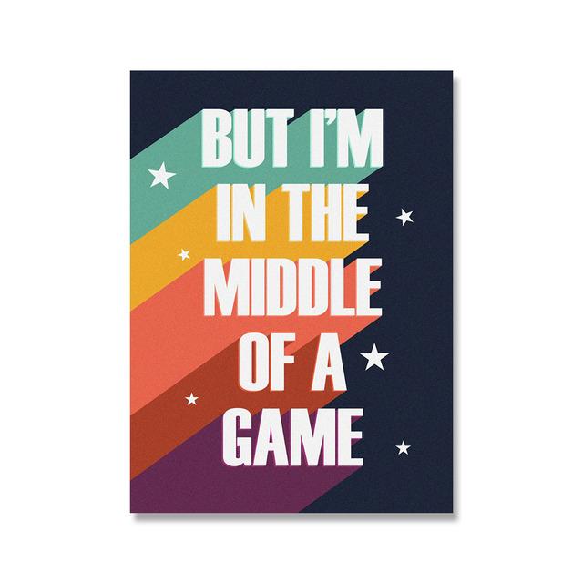 Nordic Funny Text Quote Posters and Prints Need My Video Games Canvas Painting Modern Wall Pictures for Gaming Room Home Decor
