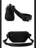 Men's Waterproof Chest Bag Multi-Pocket Waist Pack Outdoor Sports Running Belt Bag Travel Crossbody Sling Backpack