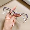 New Sexy Cat Eye Myopia Glasses Women 2024 Optical Fashion Eyeglasses Blue Light Blocking Nearsighted Glasses -1 -1.5 -2 -2.5 -3