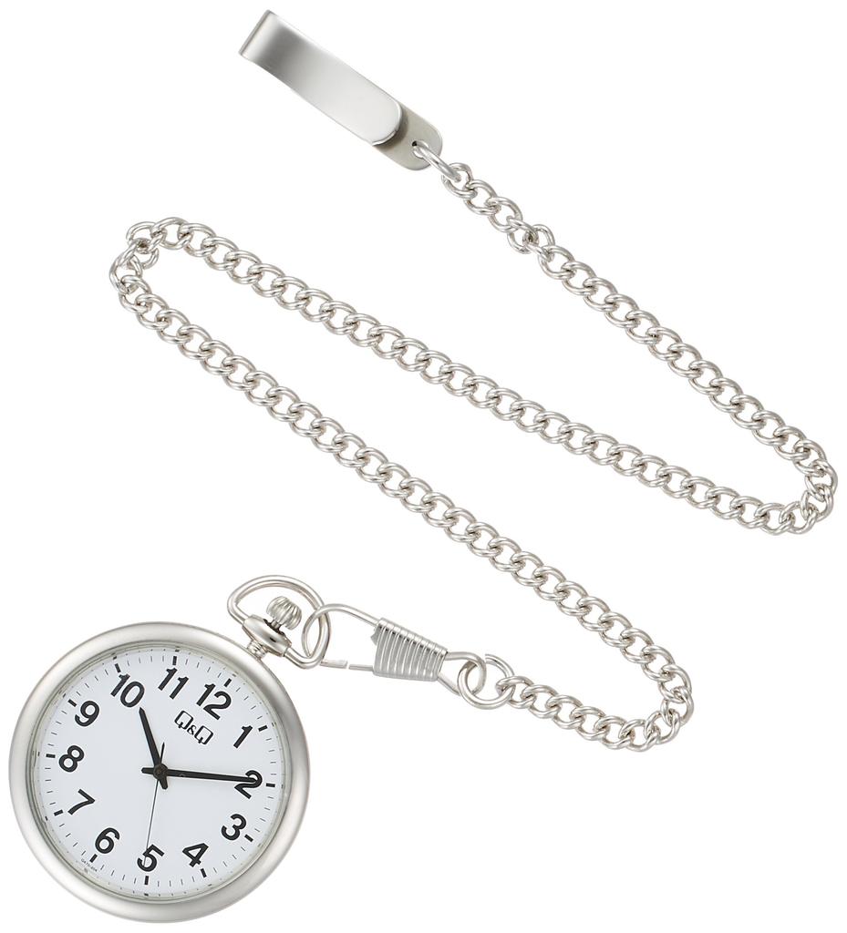 Citizen Pocket Watch Chain White Q&Q QA70-204