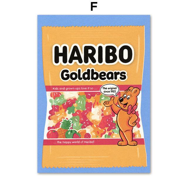 Japońska zupa Sardynka w puszkach Truskawka Róża Herbata Jedzenie Wall Art Painting Nordic Plakaty Zapakowane zdjęcia z nadrukiem Wystrój salonu