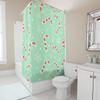 TU Shower Curtain Christmas Candy Cane Holiday Festive Bathroom Decor Waterproof Fabric Modern Design Home Sweet Home Gift