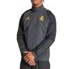 Adidas Real Madrid 23/24 Saison Slim Fit Jacke mit Reißverschlusskragen Langarm Herrenjacken IB0044