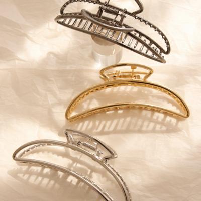 J.Lauren [aube] Banana Metal Hair Claw Clip AH04