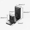 Sliding Door Floor Guide Double Roller U Shape Solid Carbon Steel Wall Mount Anti Swing For Interior Home Door Installation