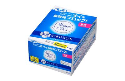 Biore Smooth Powder Sheets Deodorant Unscented Refill 36 Sheets