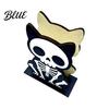 Gothic Kitchen Decor Halloween Wooden Napkin Holder Ghost Pumpkin Skeleton Cat Bat Tissue Dispenser Waterproof Dark Theme Table Organizer
