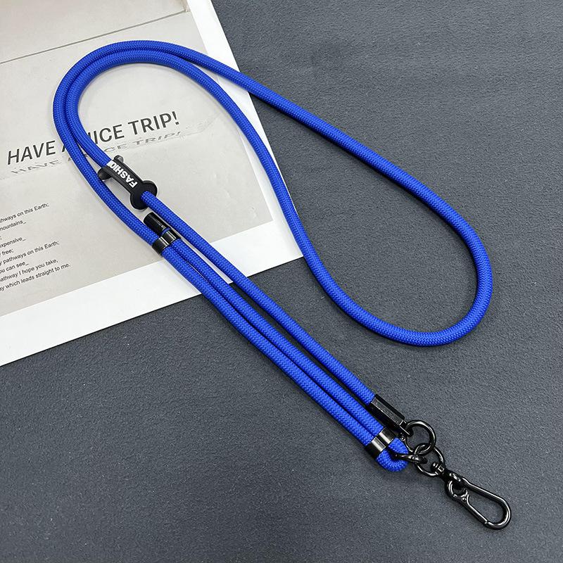 Mobile Phone Lanyard Crossbody Neck 1MM Polyester Mobile Phone Rope Neck Crossbody Adjustable Hand + Lanyard Crossbody Can Be Carried