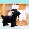Cute Cartoon Black And White Goat Plush Toy Doll For Children